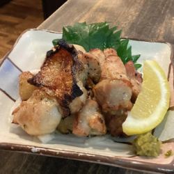 丹波地鶏　鶏もも柚子胡椒焼き