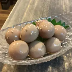 메추라기 계란 간장 삶은
