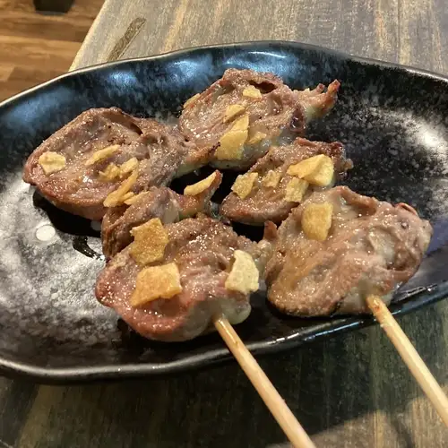 Garlic-grilled heart (2 pieces)
