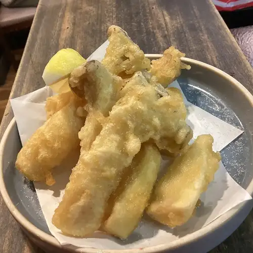 King oyster mushroom tempura