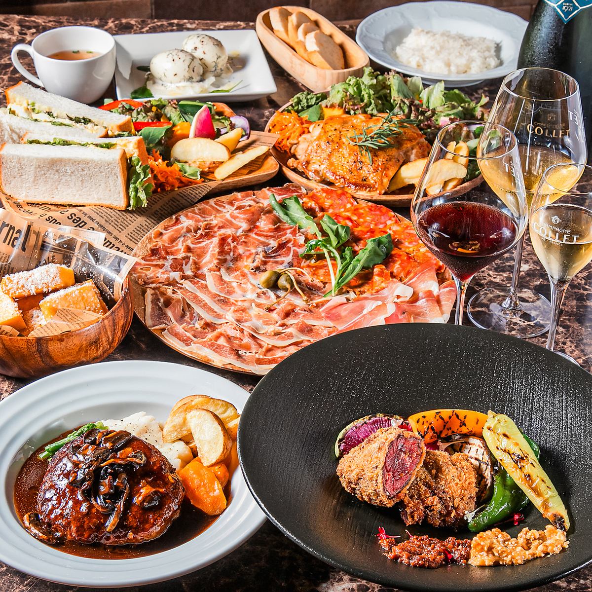 不動前駅5秒◆多彩な料理と厳選ワインを満喫！ふらっと気軽に立ち寄れる駅近ビストロ