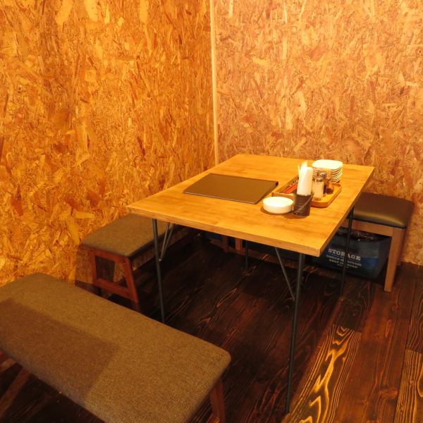 A table that exists quietly behind the store.Please use for women's meetings and banquets.You can enjoy food and conversation without worrying about the eyes around you ♪