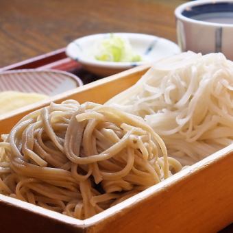 [Limited Quantity] Two-color Soba Noodles (100% Sarashina Soba)