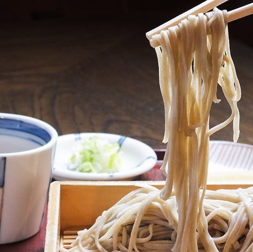 100% buckwheat buckwheat noodles that do not use binders made from Kirishita soba