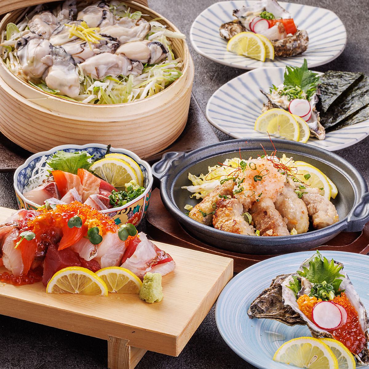 【仙台駅1分】全ての宴会コース飲み放題付き～◎個室多数完備♪