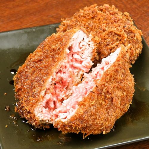 mince cutlet made with beef