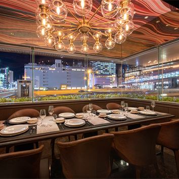 [Bellevue] Why don't you spend a gorgeous time with chef's specialty dishes with Sendai night view in the background?※The photograph is an image.