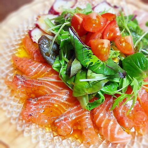 本日の鮮魚カルパッチョ