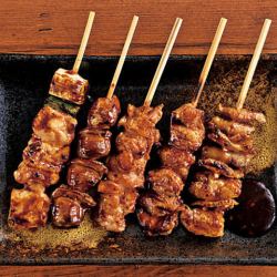 焼き鳥5本盛り合わせ