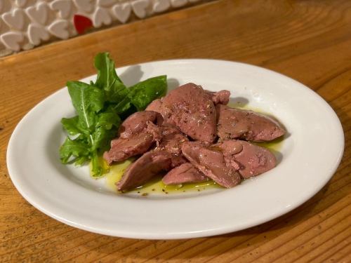 鶏白レバー山椒コンフィ