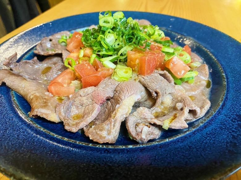 牛タンねぎトマト