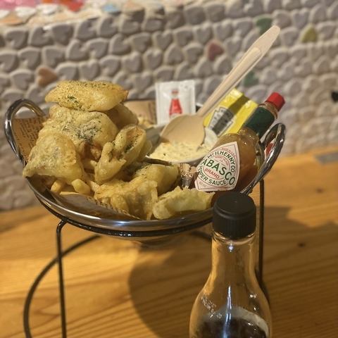 真鱈のフィッシュ＆チップス