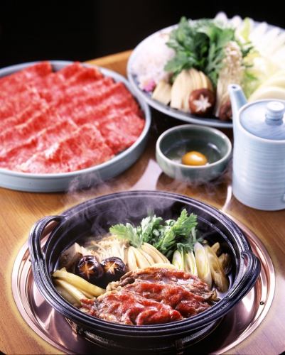 还有一个无限量吃的牛肉suki套餐。
