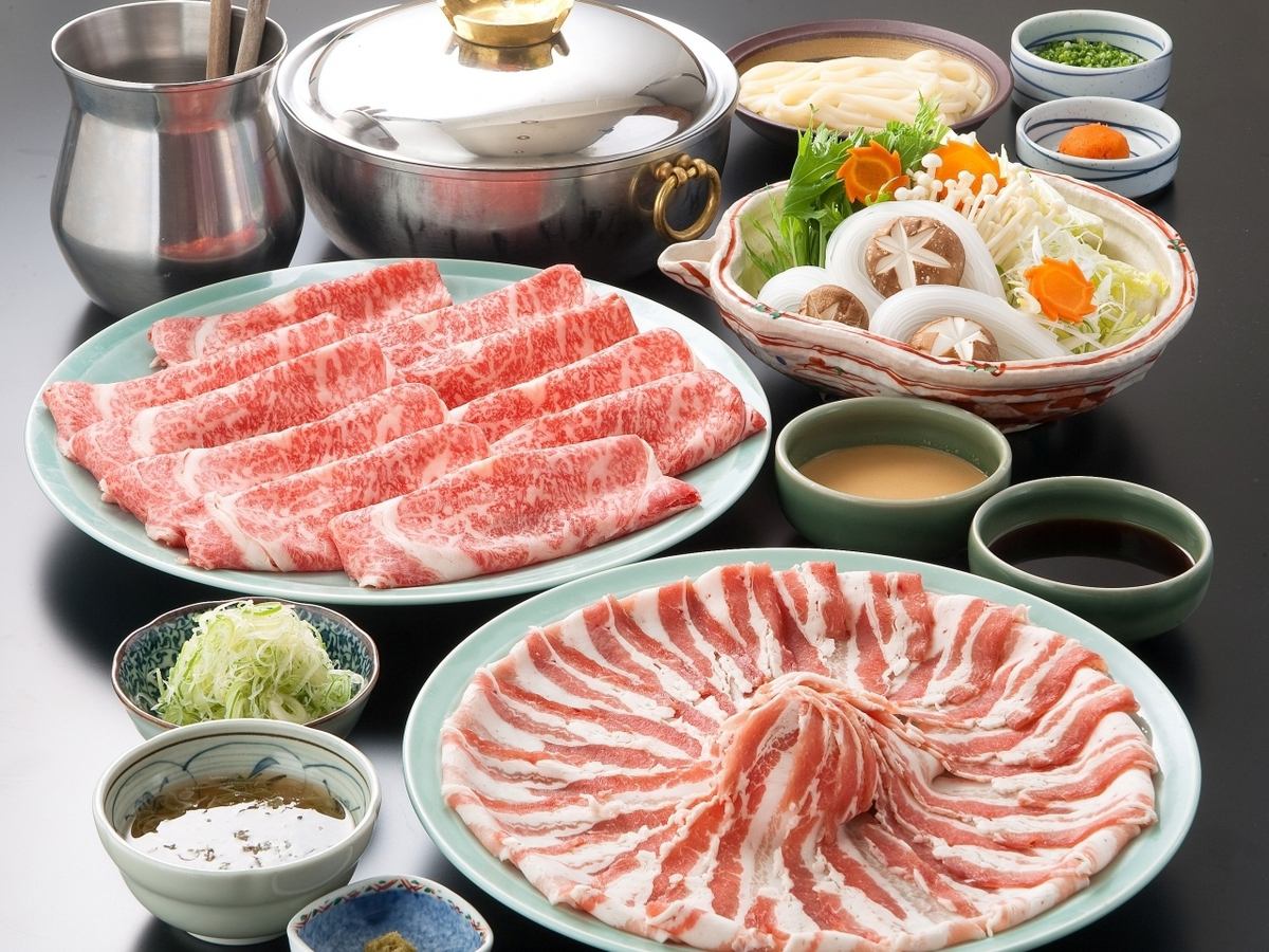 All-you-can-eat black pork shabu shabu zen...luxury [all-you-can-eat] course available!