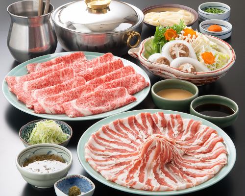 Luxury shabu all-you-can-eat from ¥3500