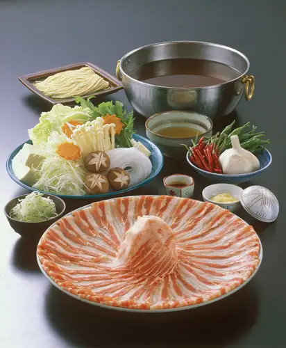  国産豚食べ放題3900円（黒豚ではございません）