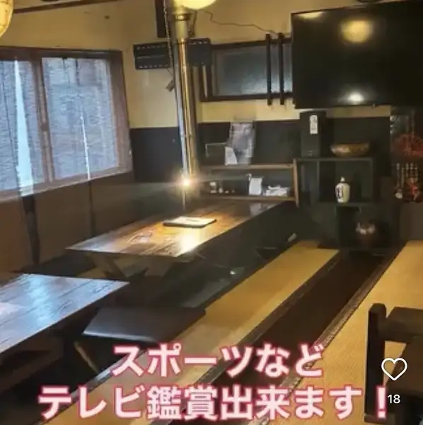 落ち着いた店内はお座敷個室もご用意！4名様まで個室でゆったりとお寛ぎいただけます。ご予約お待ちしております！