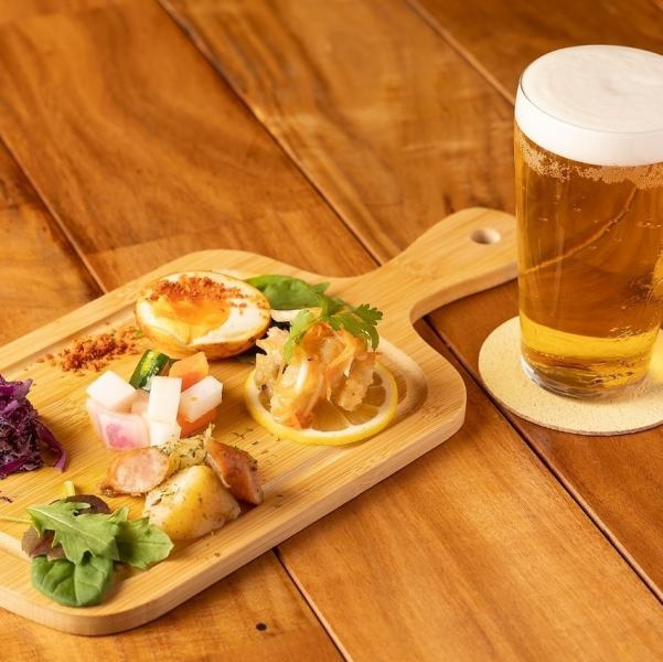 【お仕事帰りに！】ちょい飲みセット　980円（税込）