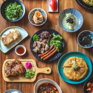 【含90分钟无限畅饮★】包含人气香料咖喱的超值套餐!4,000日元(含税)※11月6日起