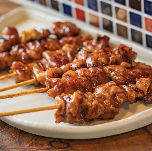 야키토리 꼬치 각 1개(모모, 네기마)