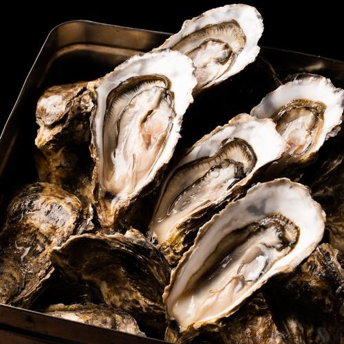Raw oysters that we are proud of!