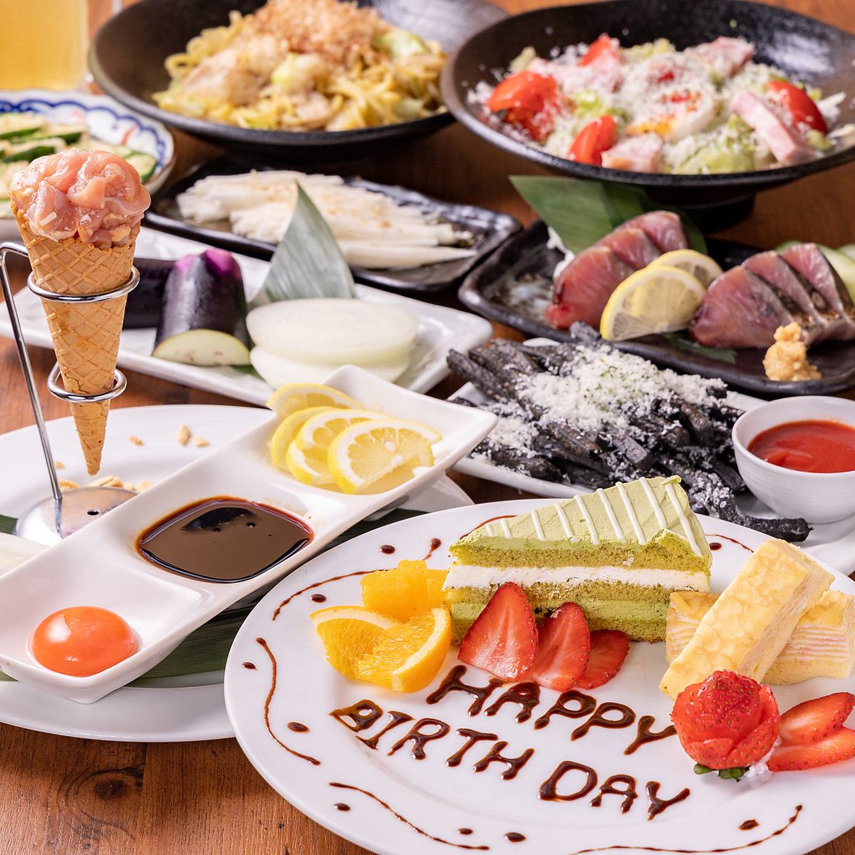 [Umeda 3 minutes ♪ Open at 16:00] Celebration course from 3800 yen available ♪