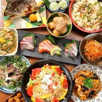 〈9/1~〉2h 음료 무제한 【단체님 환영◎】생맥주 첨부 변경 가능♪트토트와 가을의 구복 코스 전12품