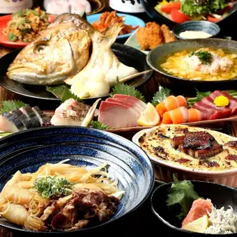<11/1~>2H飲み放題【各種宴会に◎】生ビール付変更可能♪とっとっと冬一番コース全15品