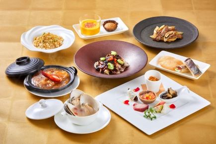 僅限晚餐的宜眠套餐:8 道菜,15,000 日元(含稅和服務費)