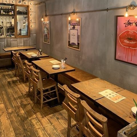 Can be reserved for private use for 20-50 people! Enjoy your party in a stylish restaurant♪