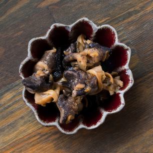 Braised whelk