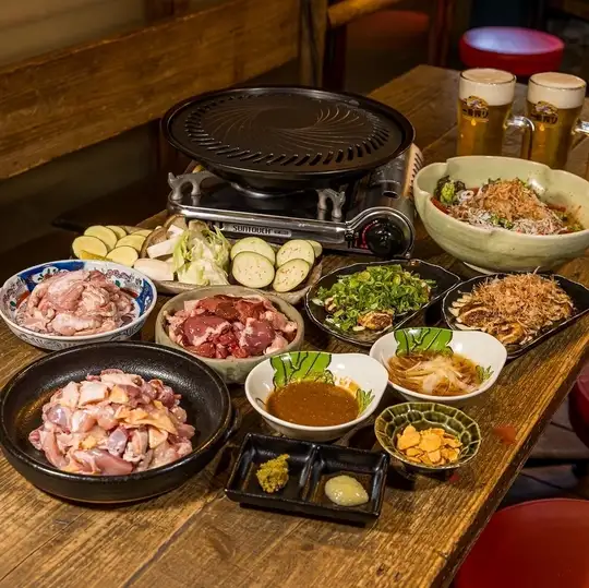 [Manka's "Summer" Two Signature Courses] Freshly Prepared Local Chicken BBQ ☆ 120-minute all-you-can-drink included