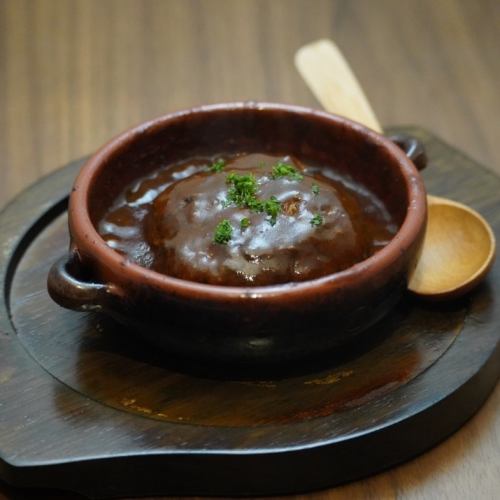 Homemade stewed hamburger