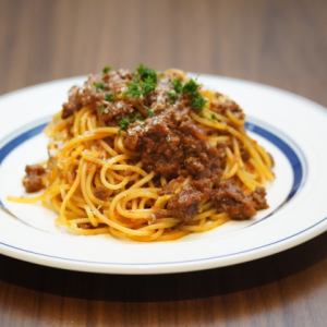 100% Wagyu beef Nodaniku Bolognese pasta