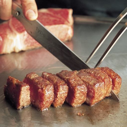 ♪Lunch [Miyazaki beef teppanyaki course] ◇◆Super special loin◆◇≪9 dishes in total≫18,000 yen