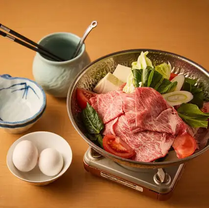 黒毛和牛のトマトすき焼き(1人前)