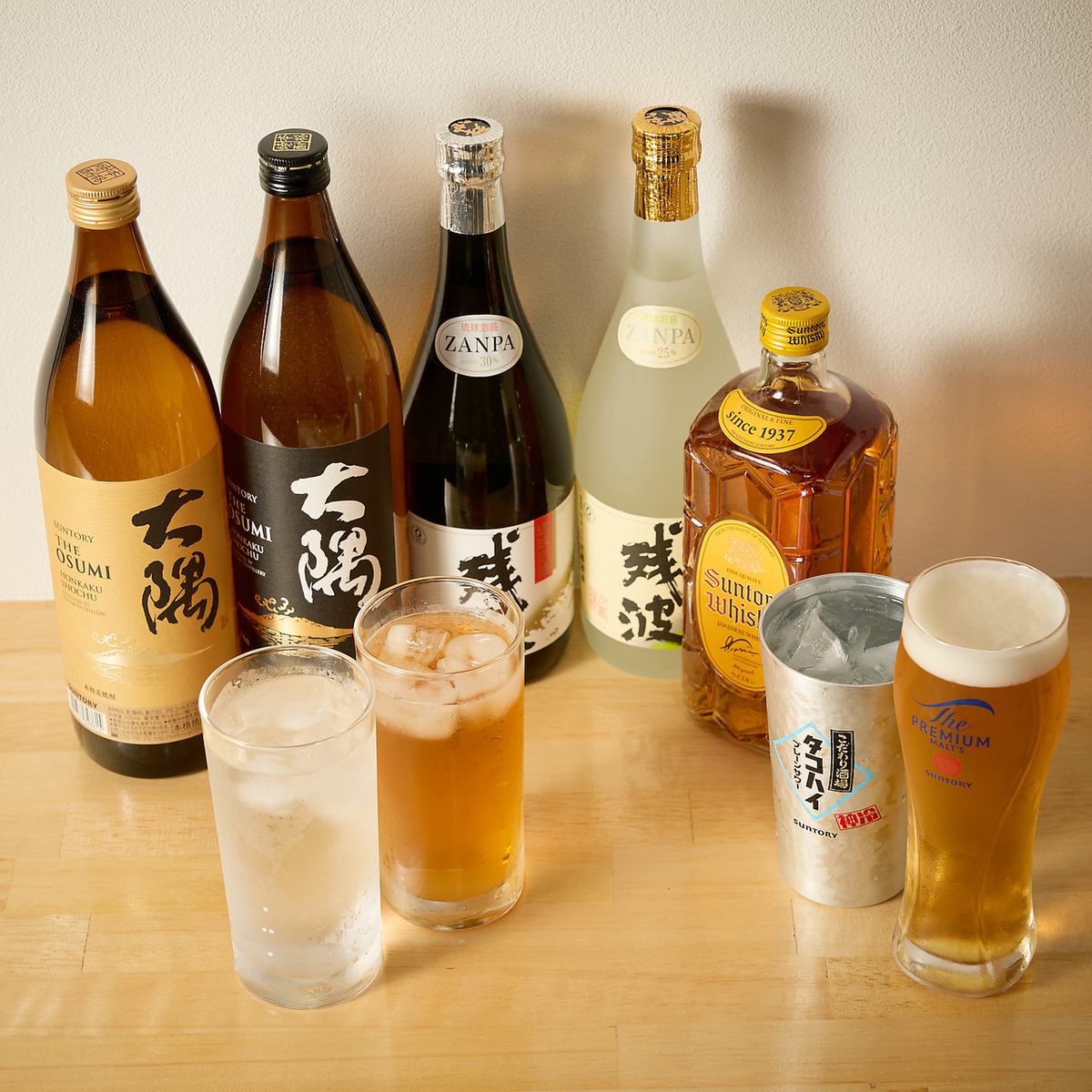 昼からお酒をお楽しみいただけます。充実の昼飲みランチを堪能◎