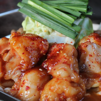 Spicy Chiritori Nabe Plan ◆ 3000 yen (3300 yen including tax)