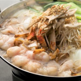 [Winter only] Famous Motsunabe "Garlic Sesame Miso" flavor (includes 120 minutes of all-you-can-drink)