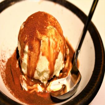 Chocolate affogato