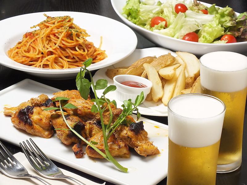 【お手軽コース】飲み放題付き4,500円～