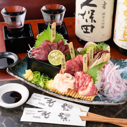 熊本直送馬刺し♪