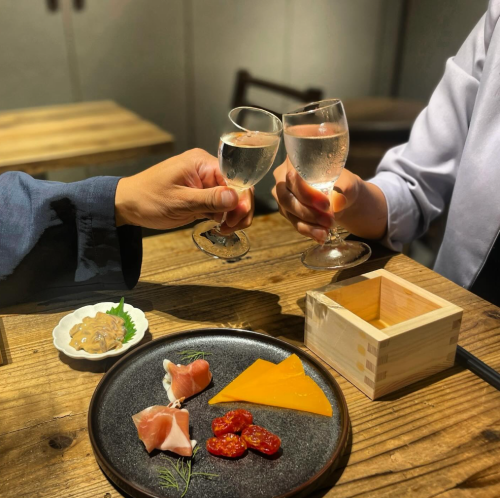 自社が提供する日本酒も！