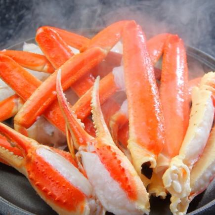 ≪Crab & Fugu≫ “Fugu Crab VIP Course” 7 dishes including tessa, grilled blowfish, crab sashimi, crab sukiyaki, etc. 10,000 yen