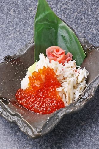 かにいくら寿司