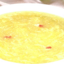 corn soup/tomato and egg soup