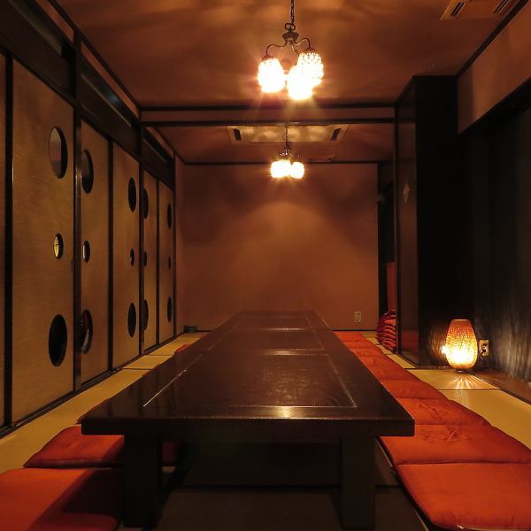 The tatami room can be relaxed slowly up to 30 people! Brasserie Shoroku, which can be used in various ways such as farewell party, year-end party, new year party, student banquet! Banquet for up to 50 people is possible when combined with table! At the meeting ♪