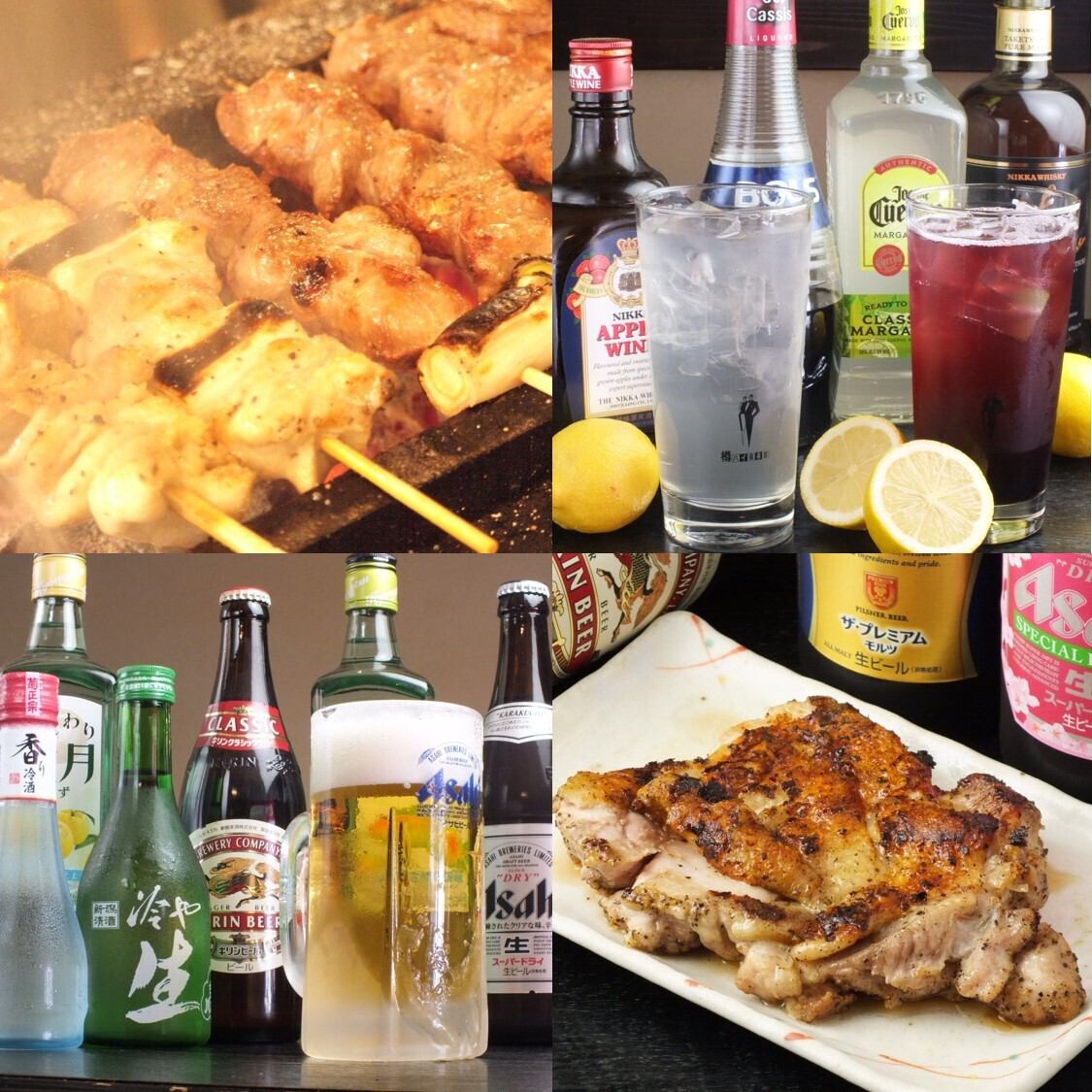 【川越駅徒歩3分】こだわりの焼き鳥、串焼きをリーズナブルに！大小宴会ご予約大歓迎