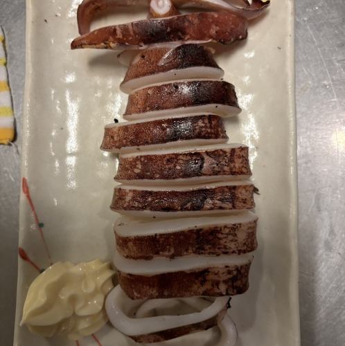 イカの一夜干し焼き