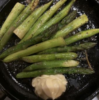 アスパラバター焼